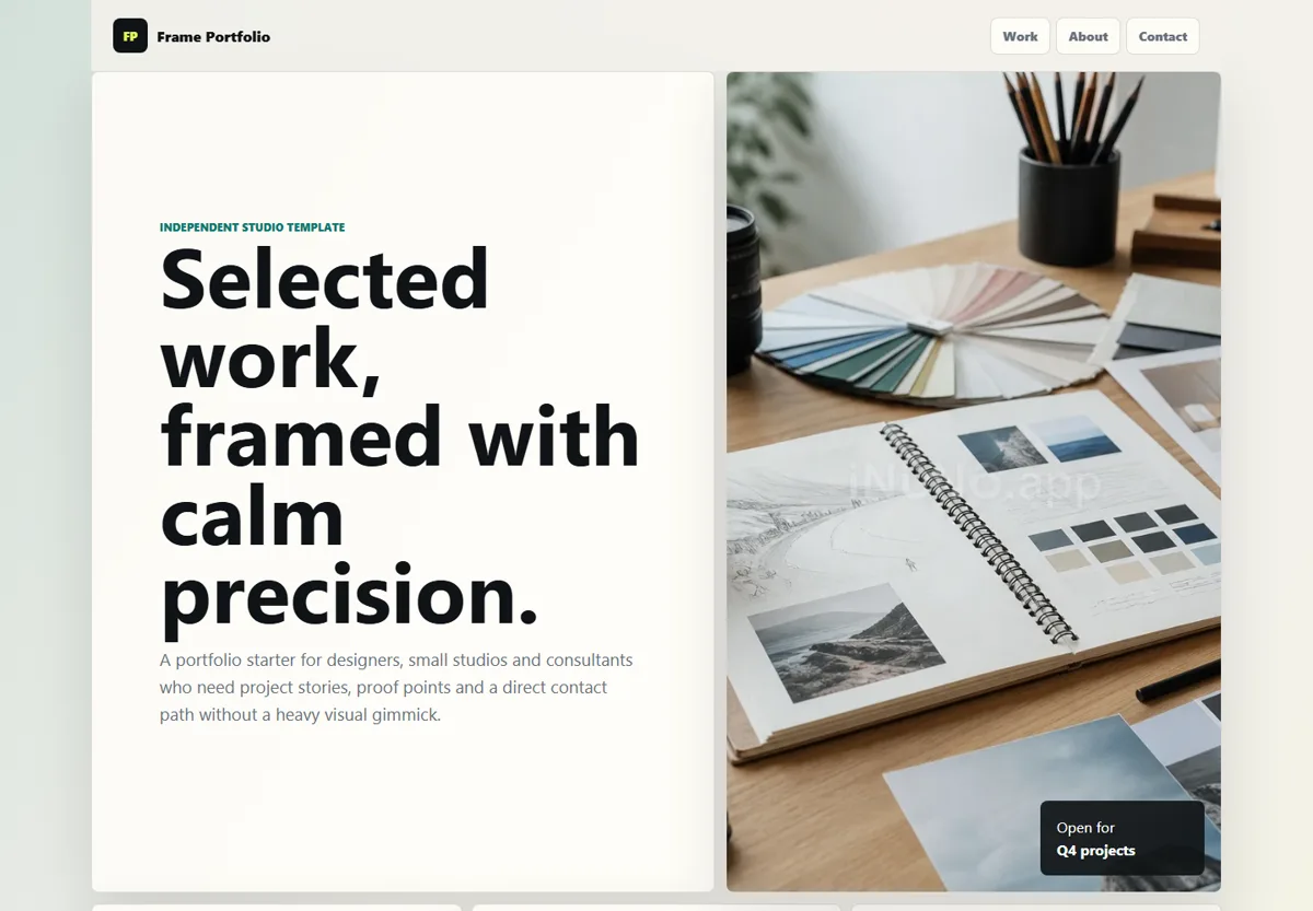 Frame Portfolio