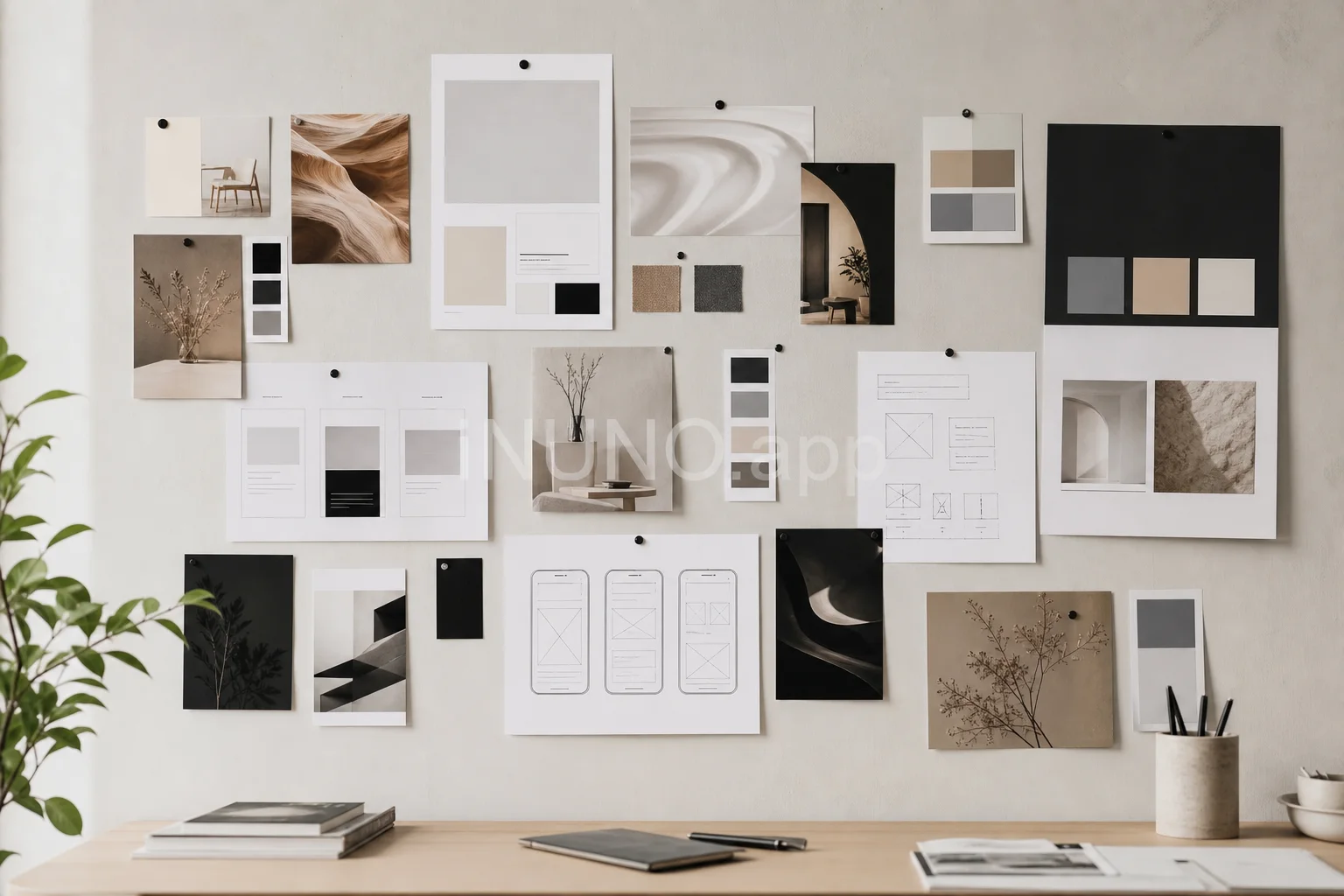 Creative agency moodboard