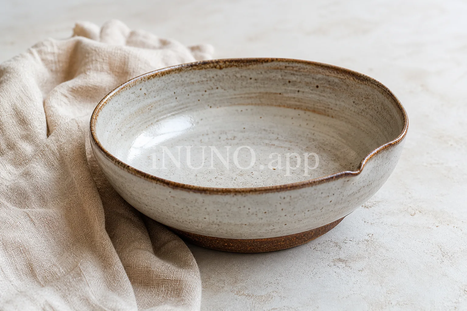 Ceramic bowl still life