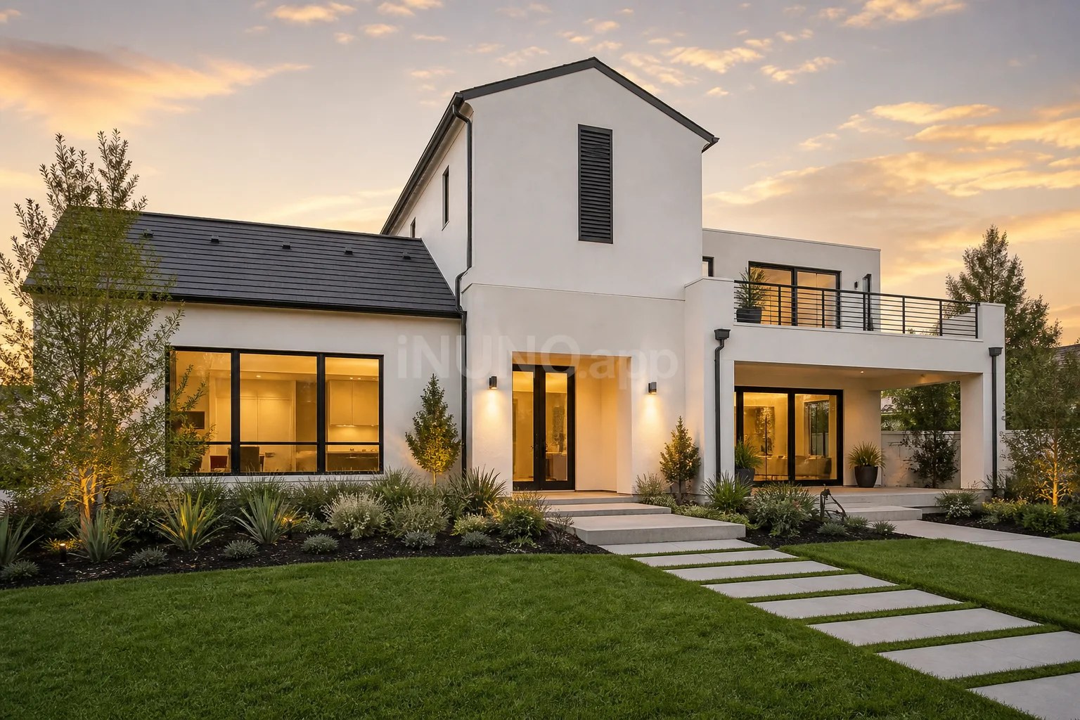 Modern house exterior